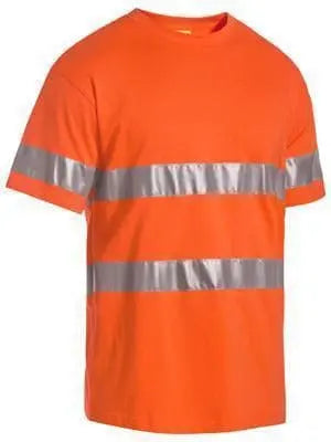 Bisley Workwear 3m Taped Hi Vis Cotton T-shirt Short Sleeve BK1017T Metro Workwear.